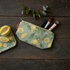 ORGANIC COSMETIC BAG - LEMON