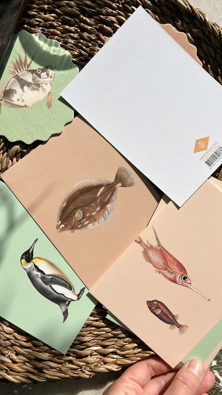 Postkarte Kiss Copy
