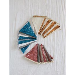 Guirlande de Sequins « Rose et Gris »