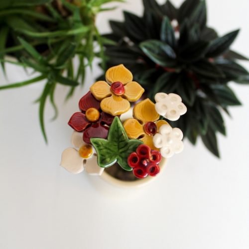 Glück Blumenstrauß in verschiedenen Farben