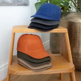 CASQUETTE en feutre de laine mixte