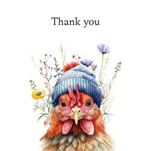 Carte Eco - Merci Poulet