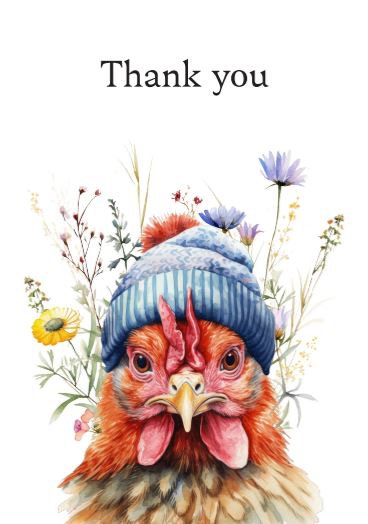 Carte Eco - Merci Poulet