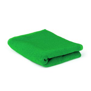 6 x groene microvezelhanddoek van 45 x 30 cm