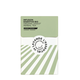 Organic Digest Infusion True Lavender & Rosemary tea, a soothing blend of lavender and rosemary herbs for a calming and restorative experience.