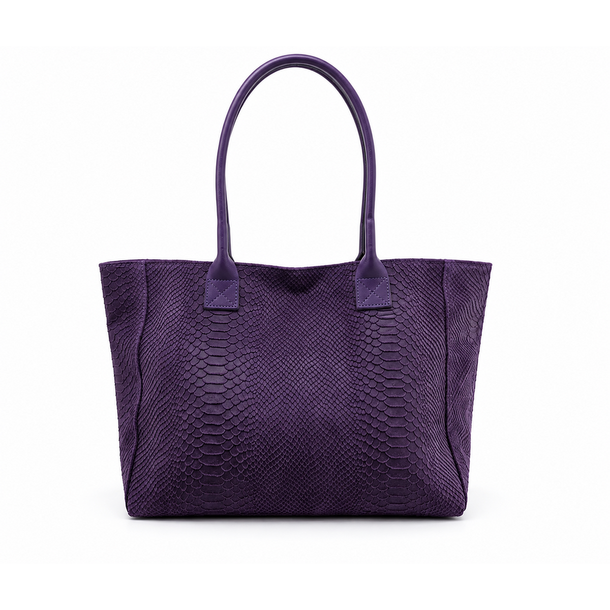 Sac cuir LOLA - Purple - Made in Italy