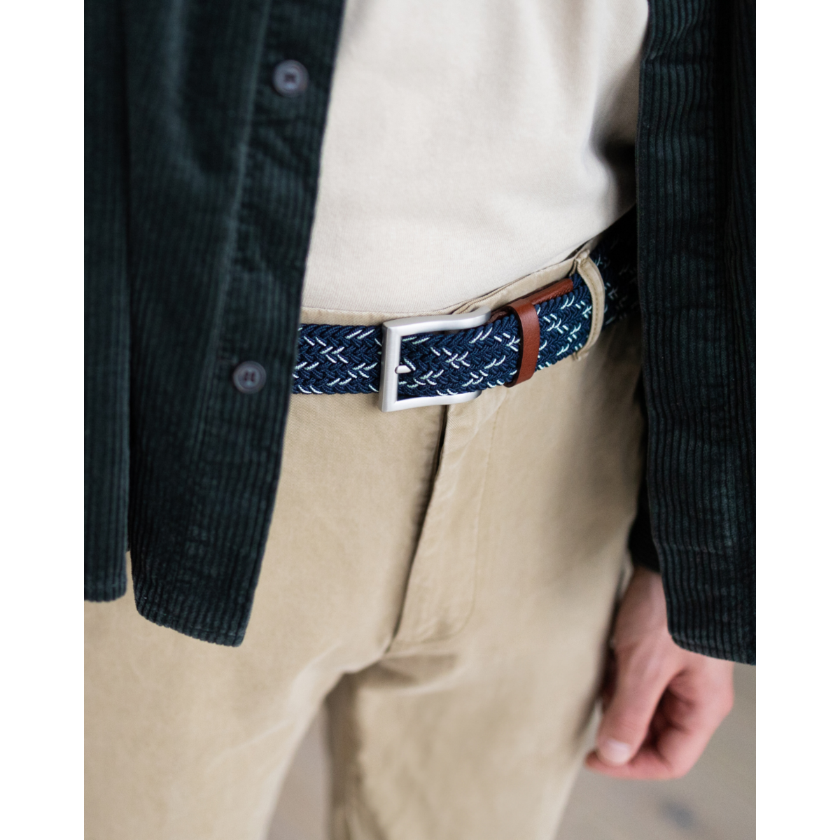 Recycled Elastic Woven Belt Divock