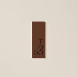Light grey eco-friendly daily to-do list, task checklist, and productivity planner with simple 'TO DO' text design.