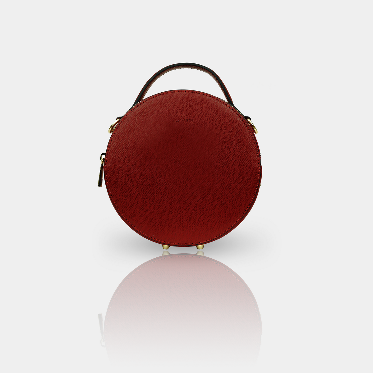 Round shoulder bag `` MADEIRA ''