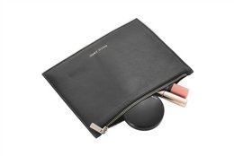 NATA Flache Ledertasche