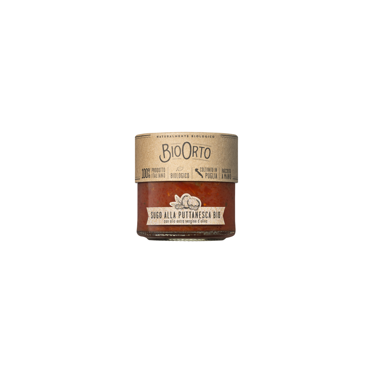 Biologische puttanescasaus 185g