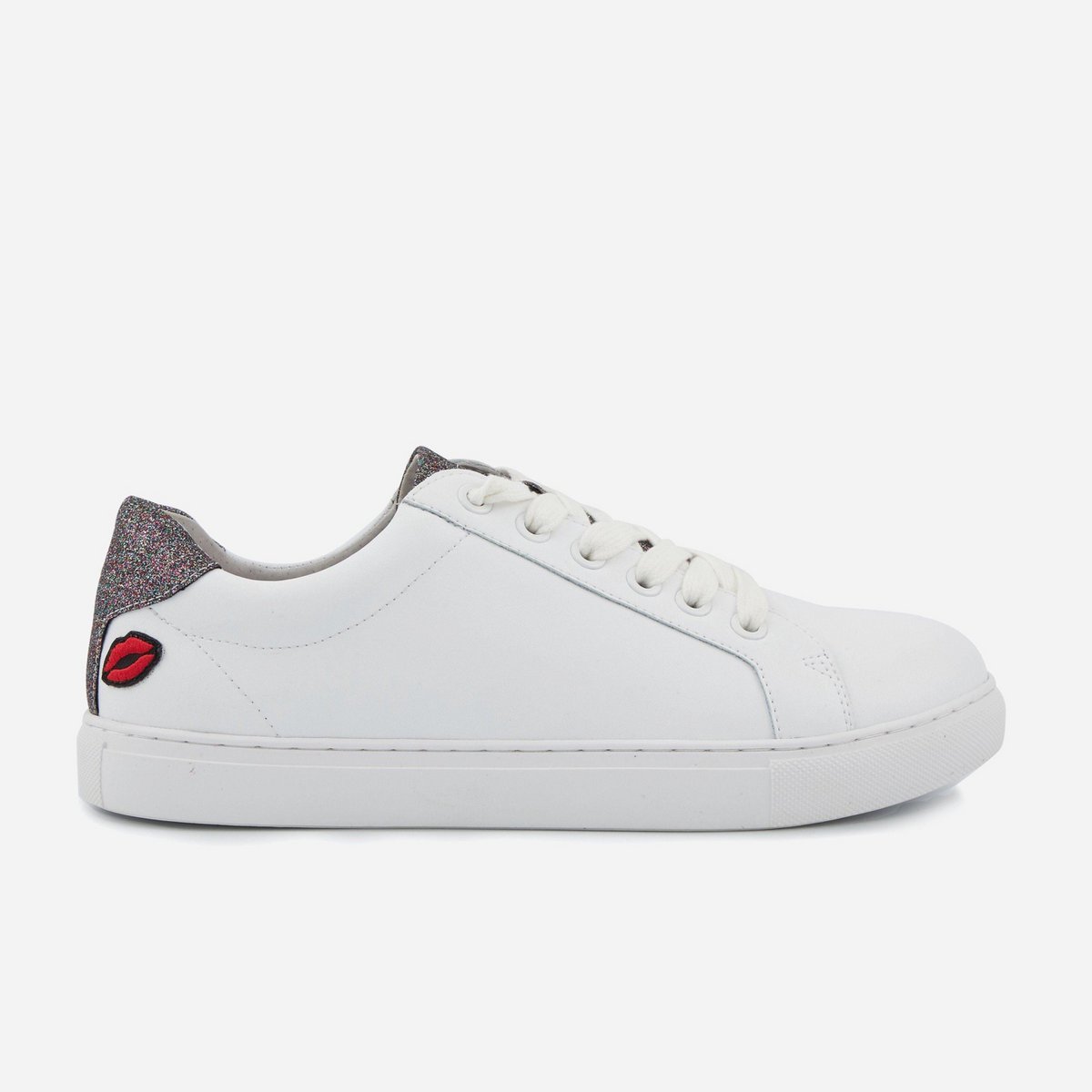 Simone-Blanc/Glitter Multicolor
