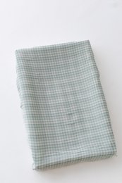 Coperchio da cambio del pannolino Tisu, Mint Gingham leggero