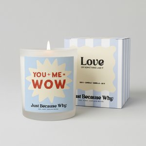 JIJ + IK = WOW Kaars