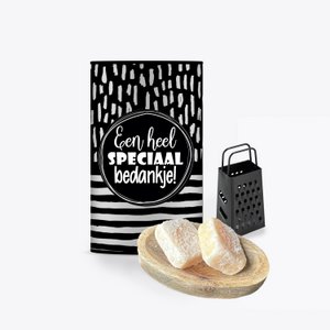 Cadeau set Amberblokjes - Een heel speciaal bedankje