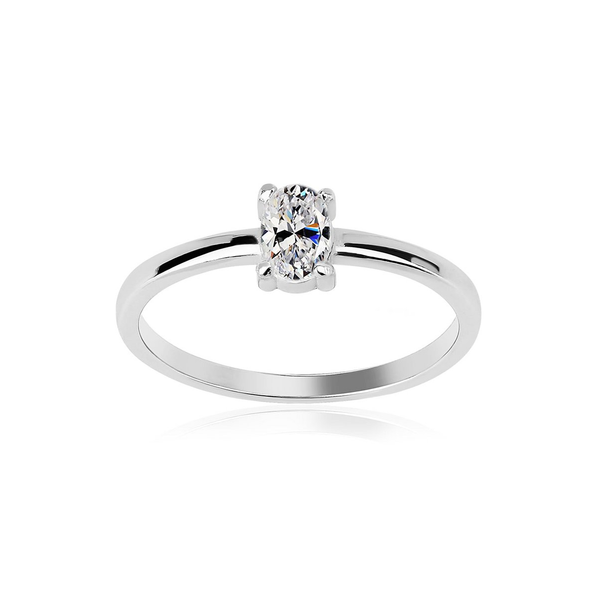 es una cosa de piedra | Anillo | circón de plata