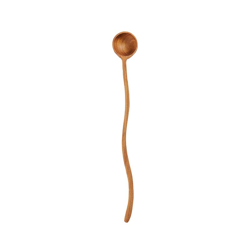 De Teak Root ZigZag Doseerlepel
