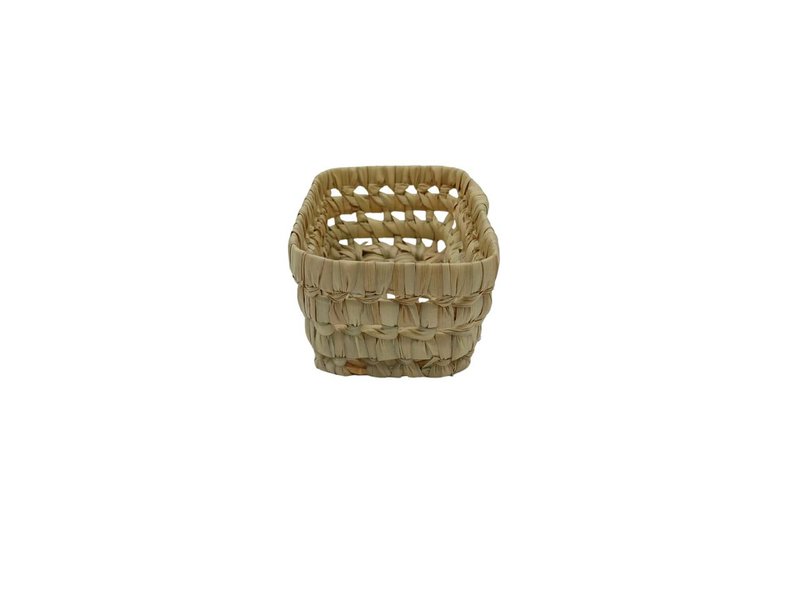 Palmekurv, marokkansk palmekurv, rattanboks, tom lommekurv 20 cm
