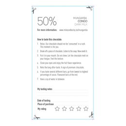 Mungamba Dark Milk 50% - Congo