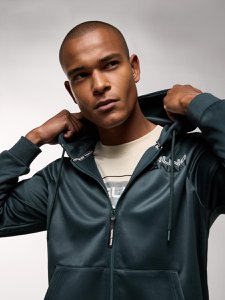 bruno banani Herren Trikot Kapuzenjacke
