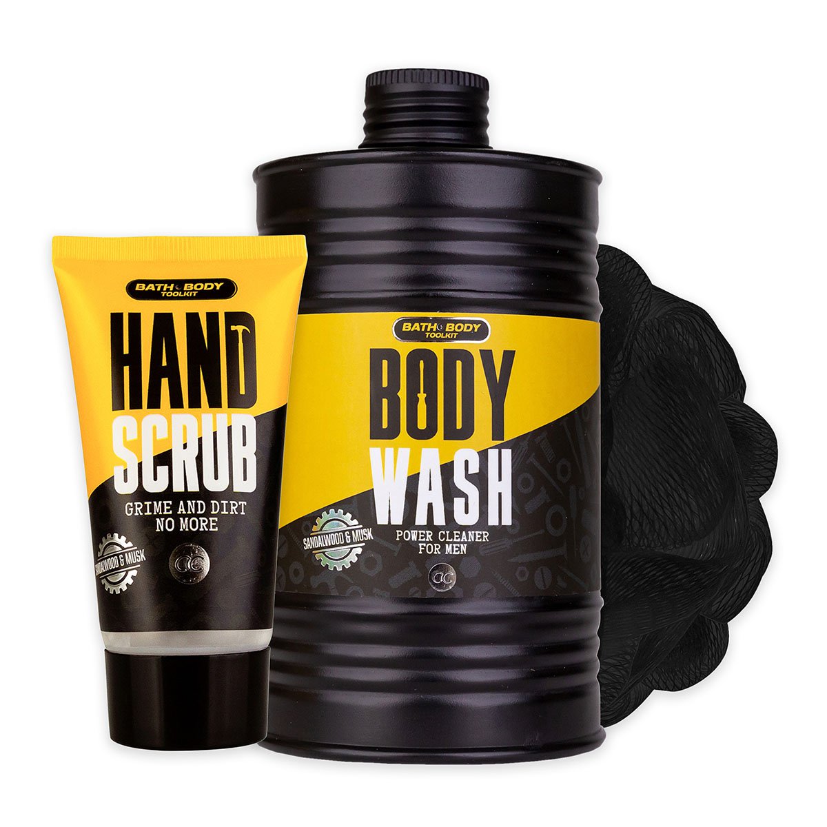 Ensemble de cadeaux pour hommes Bath + boîte à outils pour le corps imperméable