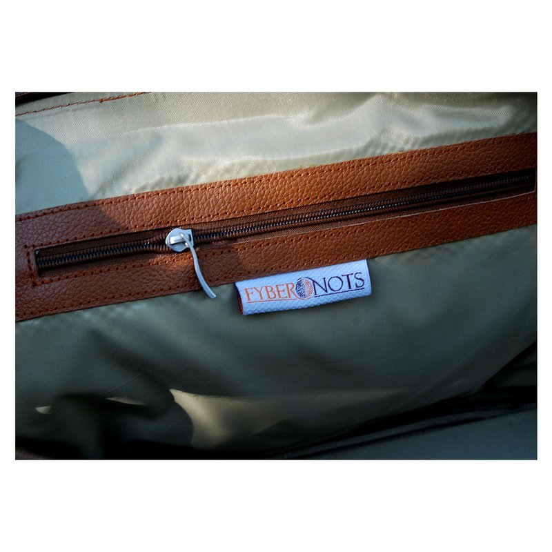 Kilim Leather Baker’s Chocolate Bag