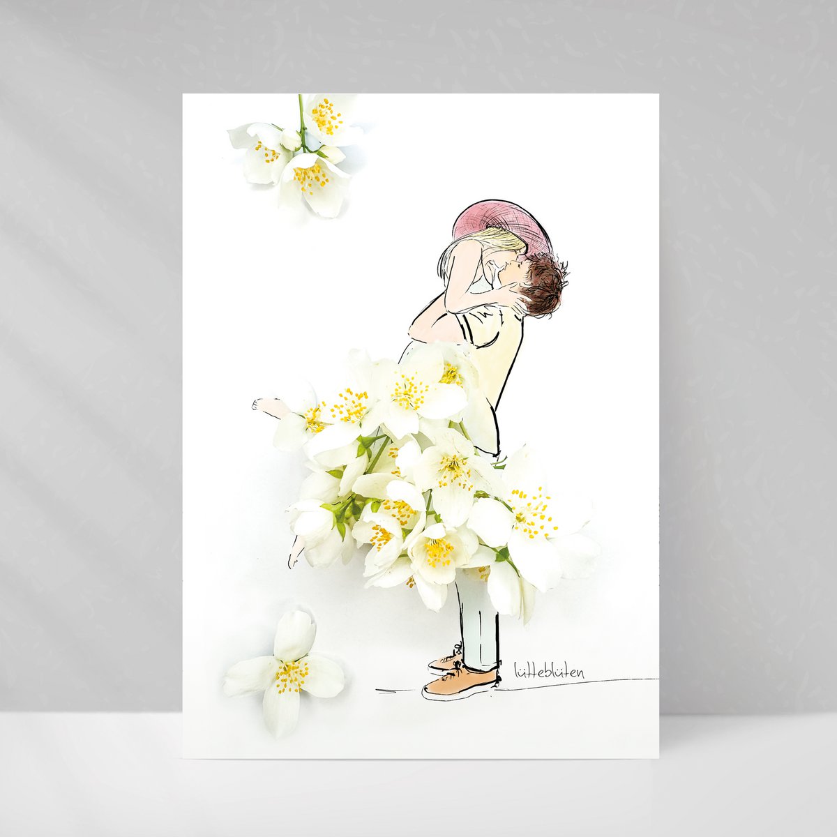 Card with envelope | Fresh love