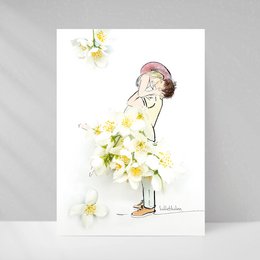 Card with envelope | Fresh love