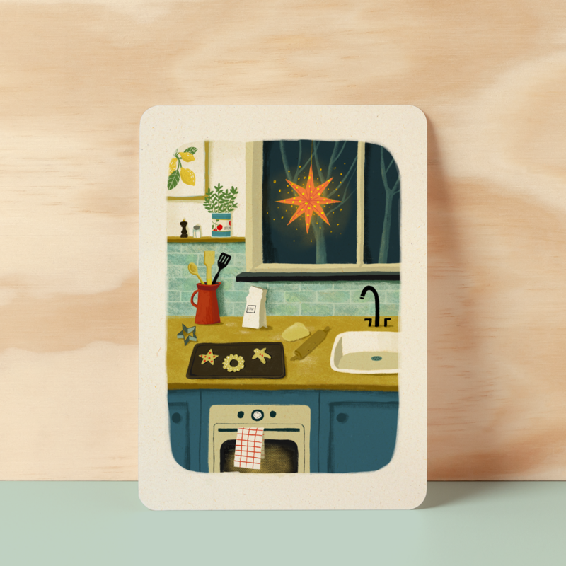 Postcard |  Christmas cookies