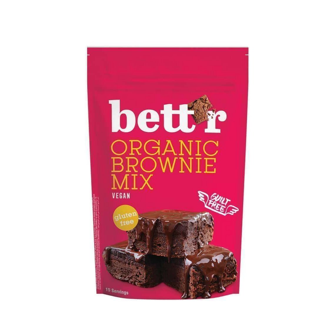 Organic Brownie Mix, organic, Bett'r, 400g