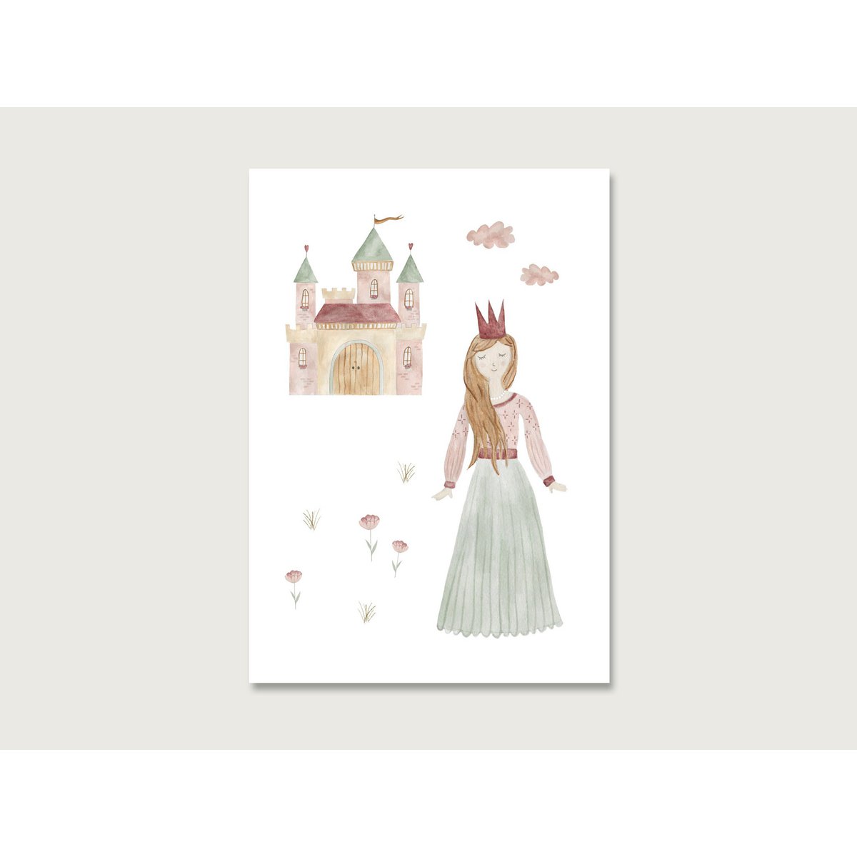 Ansichtkaart "Prinses"