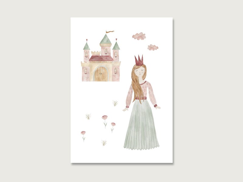 Postal "Princesa"