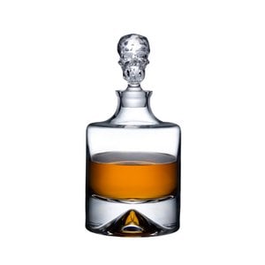 Schatten-Whisky-Flasche
