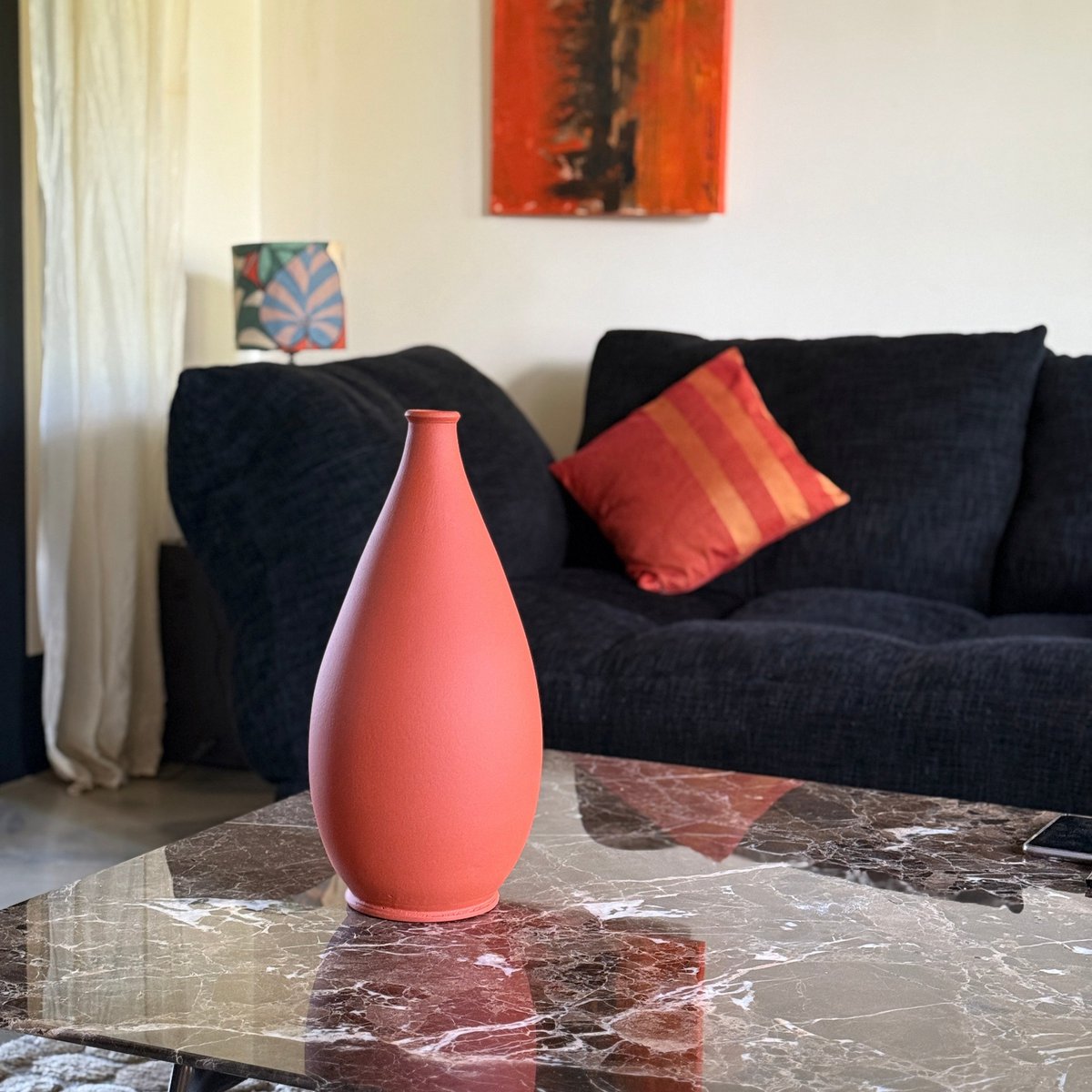 Die Tamuda Vase - Terrakotta -Matte