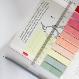 Lemonade blomstrer | Ordinate Sticky Notes | Sticky notes | Klæbestrimler | Sticky markører | skoletilbehør | Bogmærke | æstetiske papirvarer | små indeksfaner | klæbe sedler