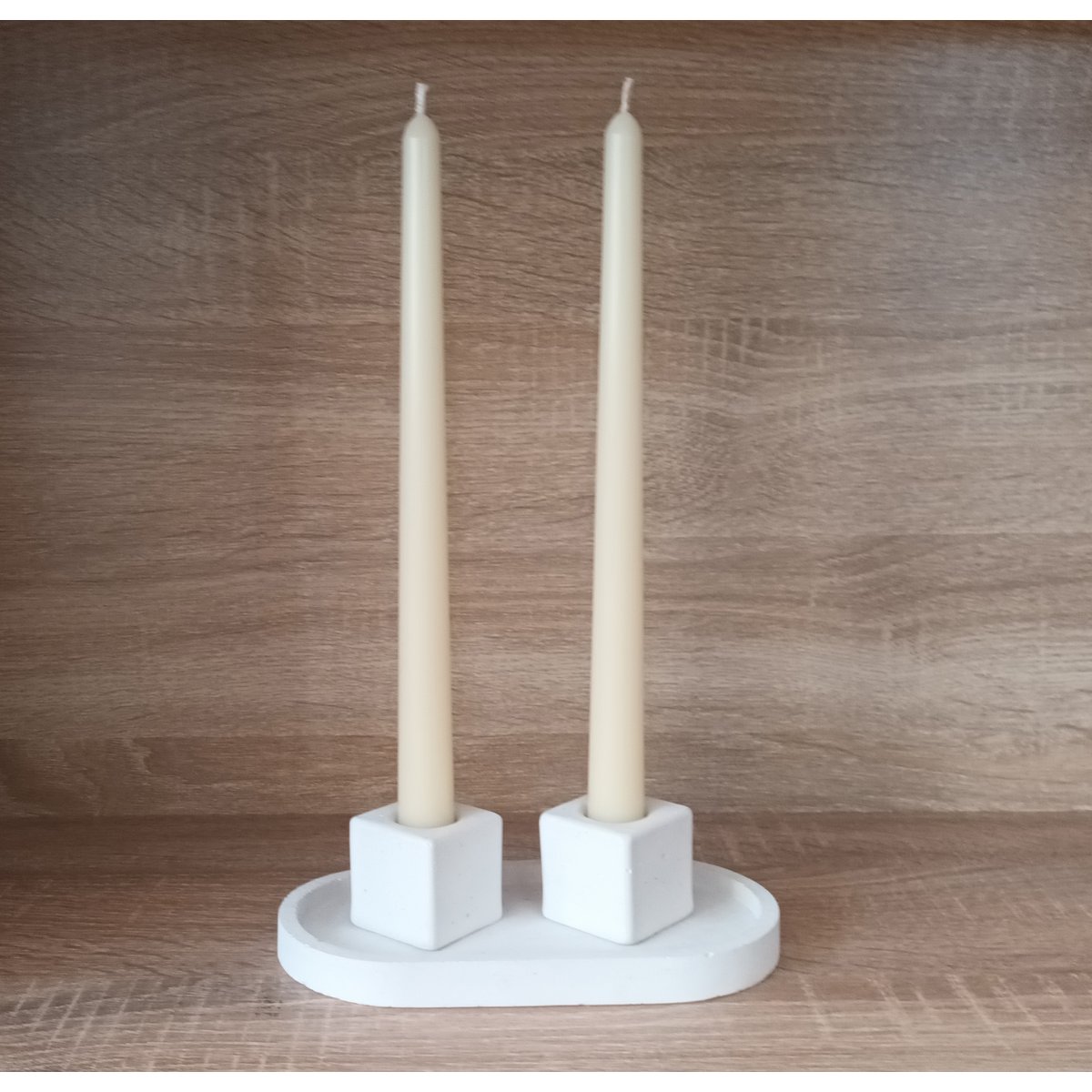 Pastelfarve 10" Bivoks Taper Candle - Lav din farveblanding