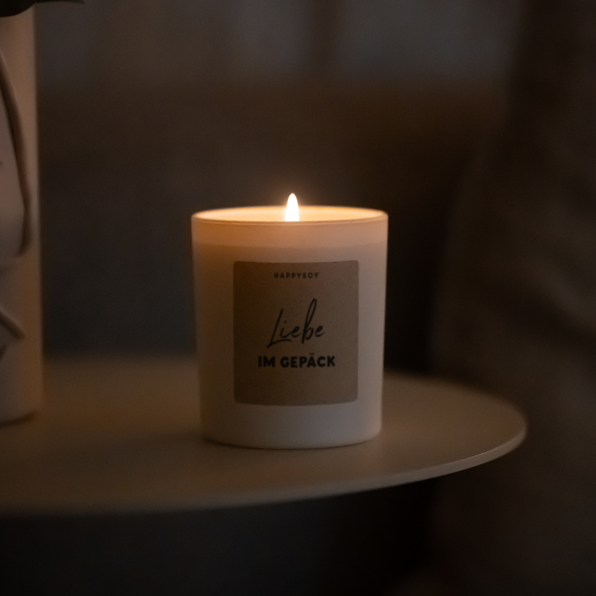 Scented candle - love in luggage