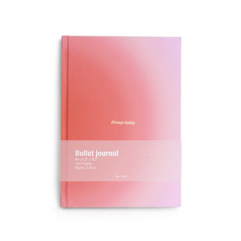FIRE BULLET JOURNAL A5 NOTIZBUCH HF