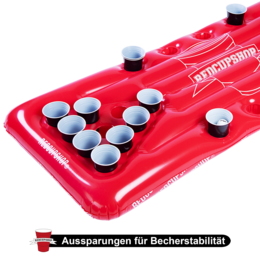 XXL beer pong pool luftmadras