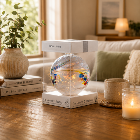 Vriendschapsbal van 10 cm - Nieuw Huis