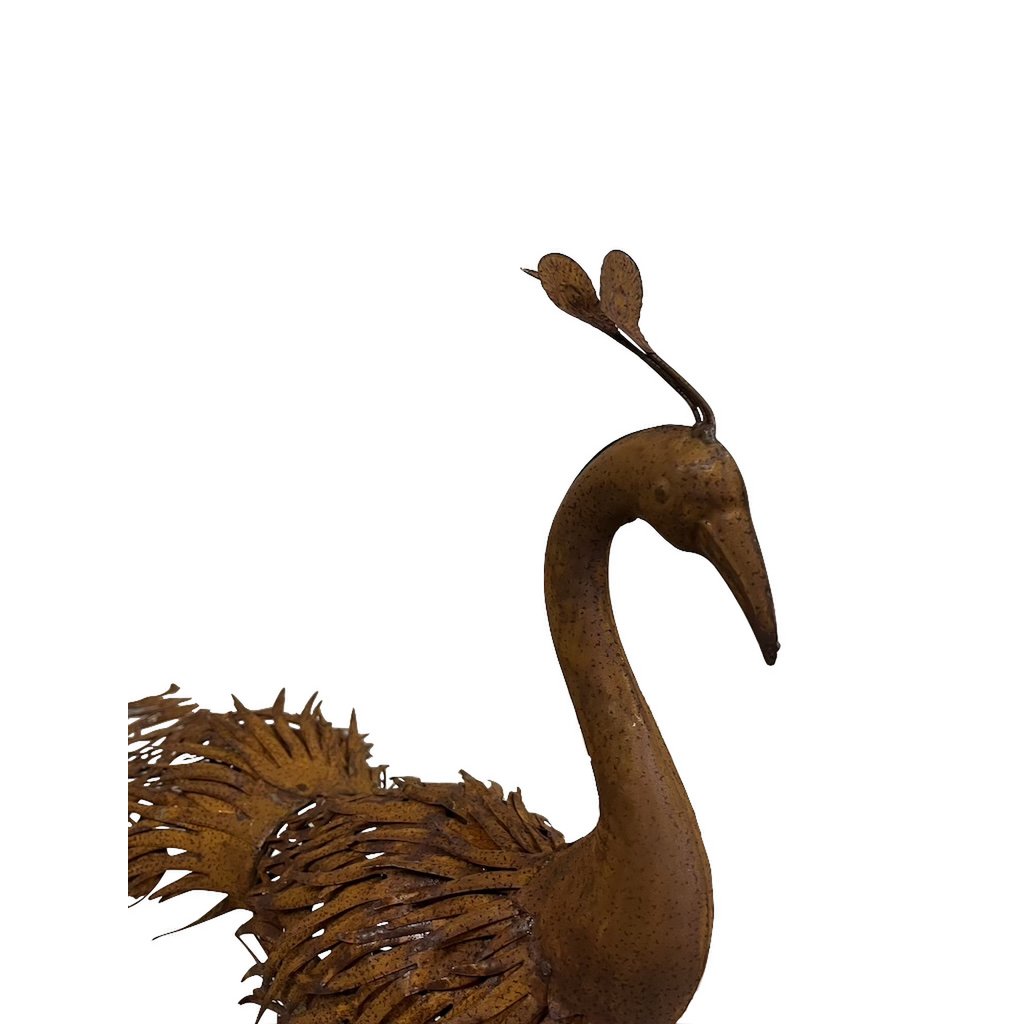 IJzeren pauw, 130x64x65cm