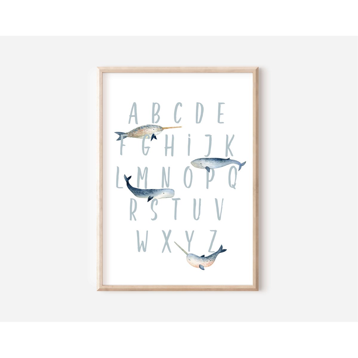 Ocean alphabet poster, nautical alphabet poster, kids alphabet poster, surf poster, surf decor, surf poster, ocean poster, nautical nursery print, surf print, nautical print, waves print, nursery wall art, nursery print, boys room, beach poster