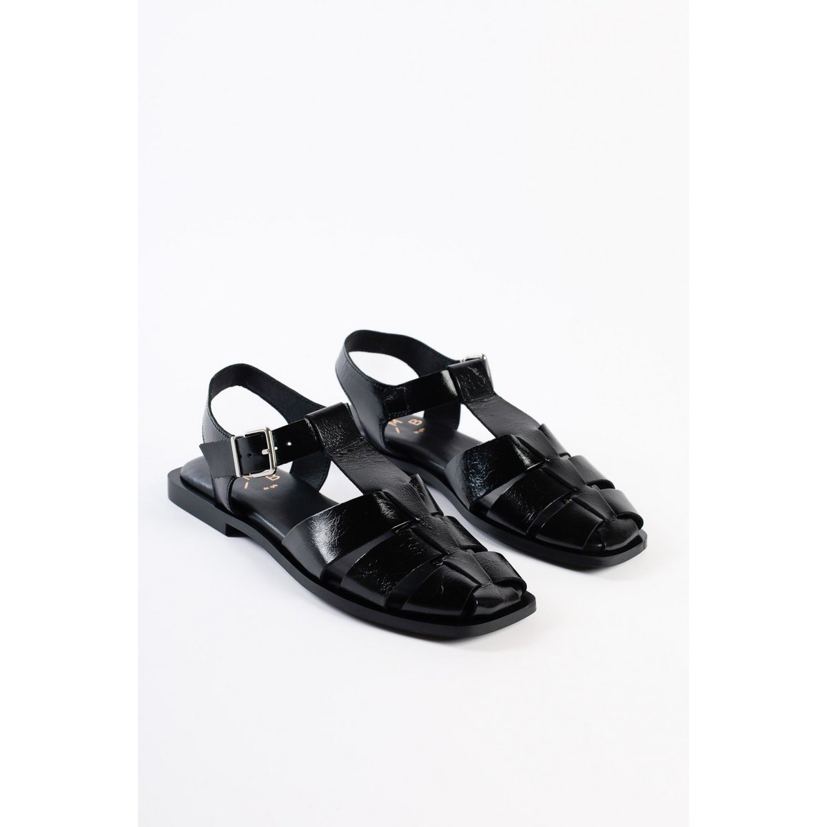 ADENA NERO - Sandali slingback da pescatore