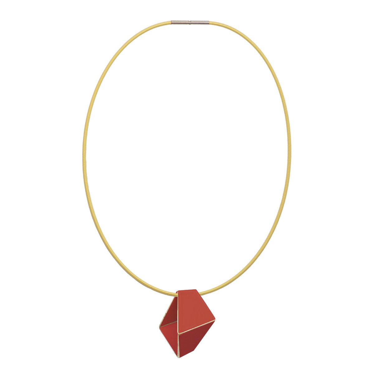 Collana piegata corta