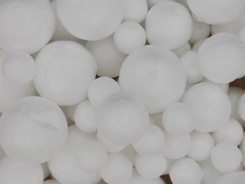 #59 OW styrofoam balls