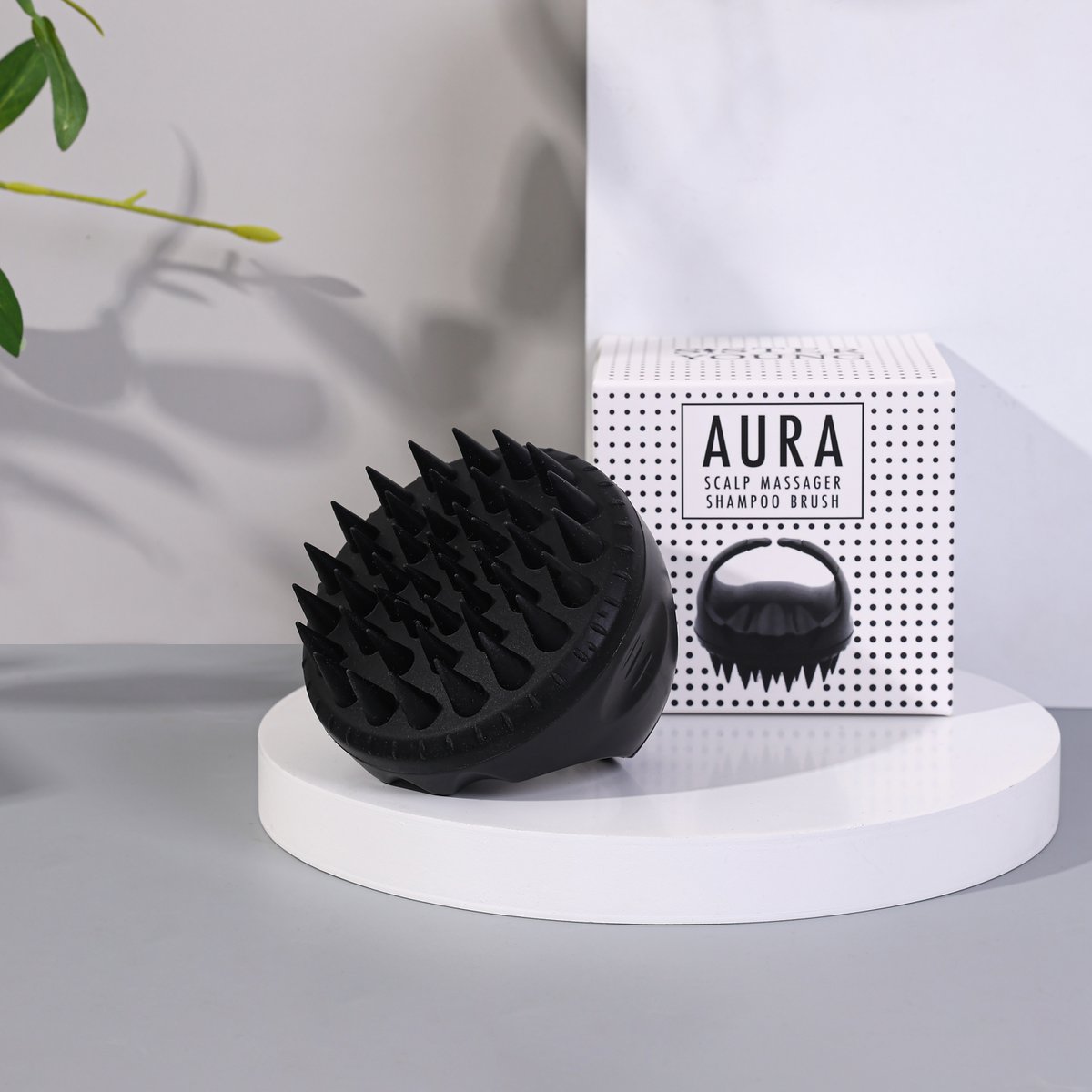 Sister Young l AURA Scalp Massager Brush for Washing and Head Massage