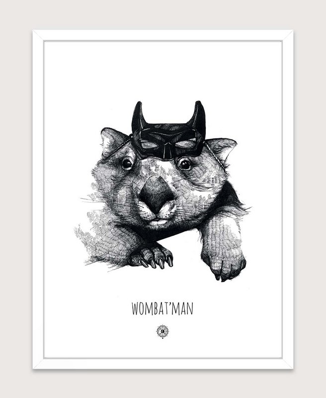Poster- Wombat