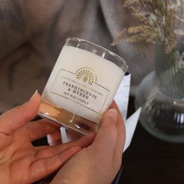 ENGLISH SOAP C° 170g Candle - Frankincense & Myrrh