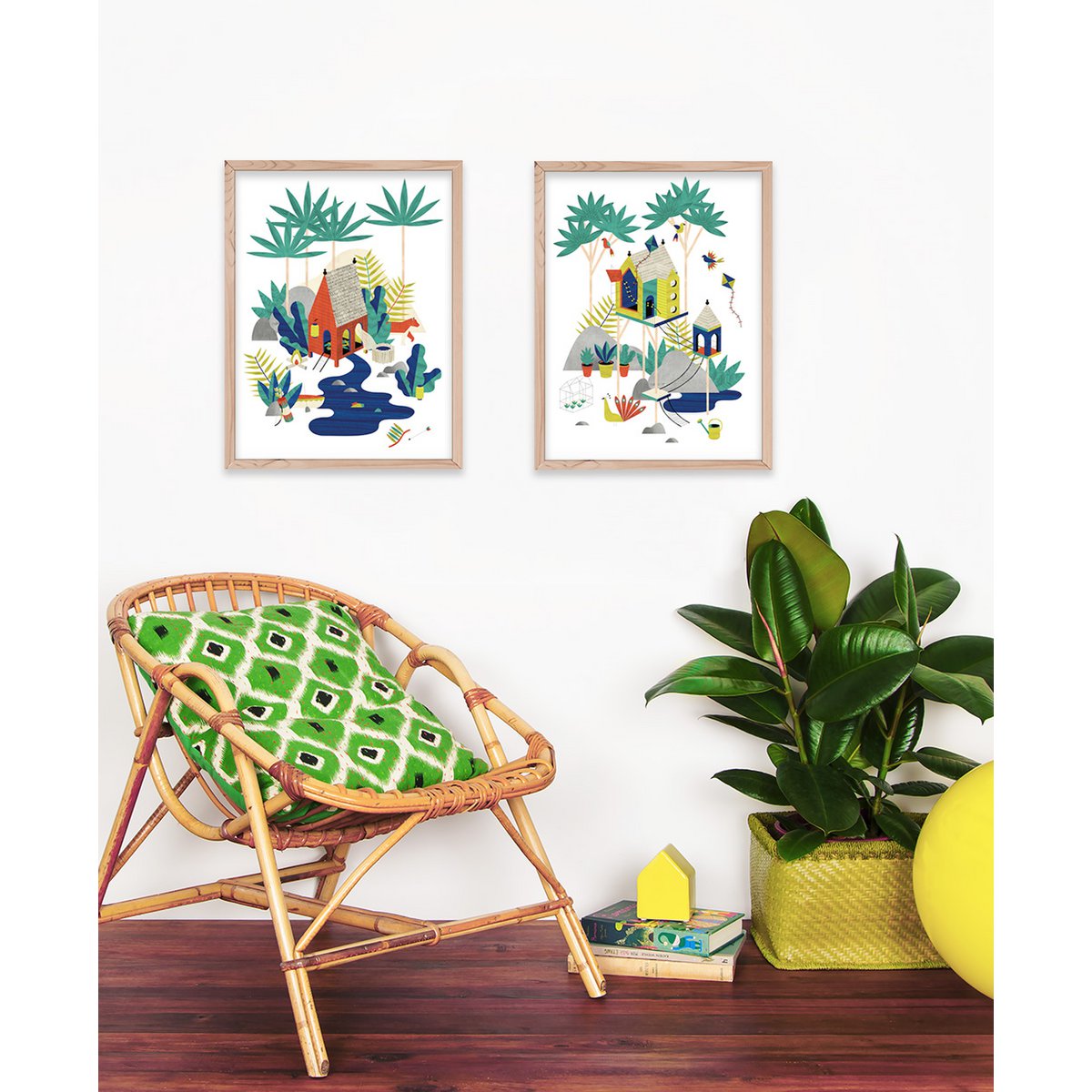 Affiche- Cabane dans la jungle