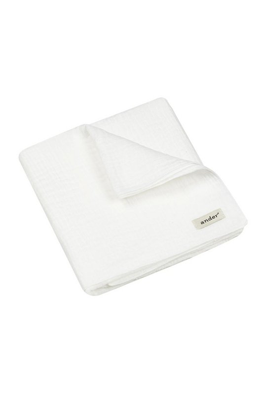 ELENA Musselin-Babywickeltuch – 100 % Baumwolle – Creme